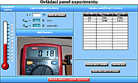 řídicí panel - Remote-LAB GymKT - VILI